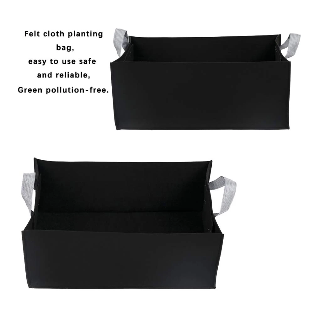 Квадратный мешок для посадки клубники сумка контроля корней галлоновый растений