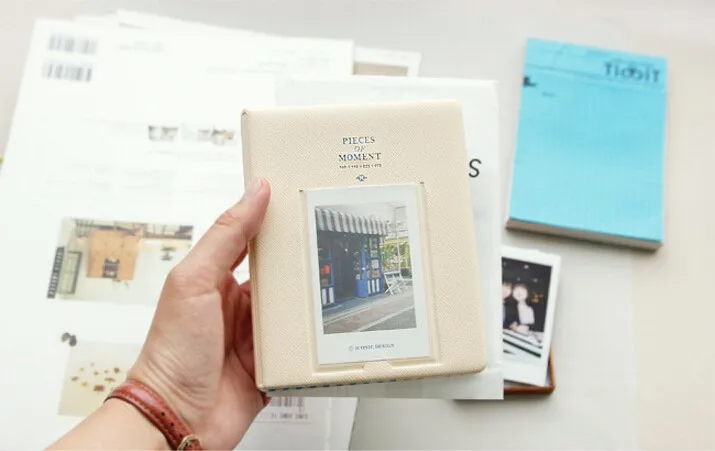 64 кармана мини-фотоальбом для Instant Polaroid Альбом для вставки 8,5X6 см чехол для хранения фотографий для Fujifilm Instax Mini Фильм 7s 8 Корея