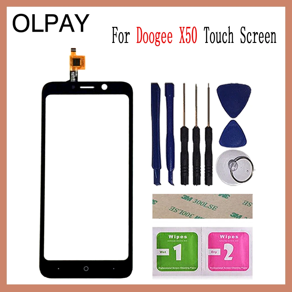 OLPAY 5," тест для Doogee X50 X50L сенсорный экран стекло дигитайзер панель объектив сенсор стекло инструменты Бесплатный клей+ салфетки