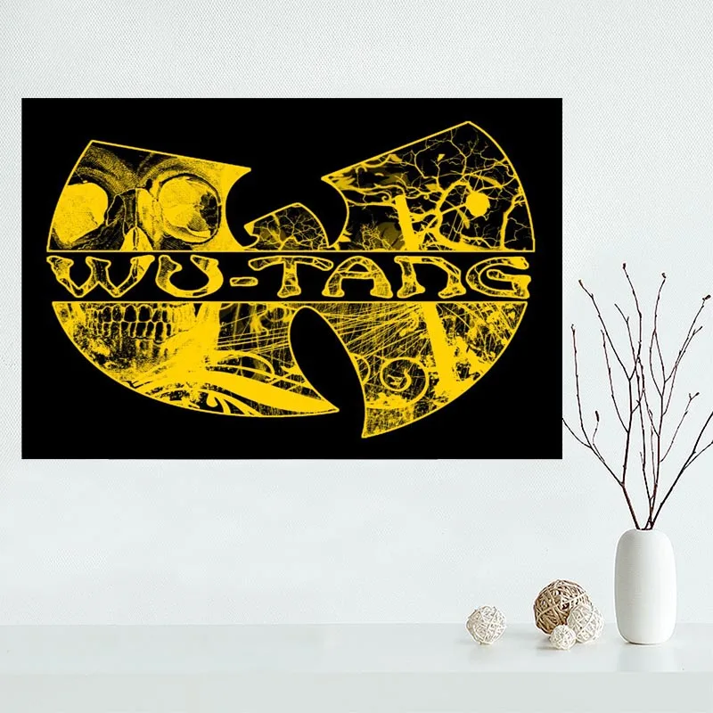 Модный Индивидуальный Коврик для Wu Tang Холст плакат настенный художественный