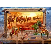 hobbies and crafts full square drill desert camel diy diamond painting cross stitch diamond embroidery resin rhinestones picture