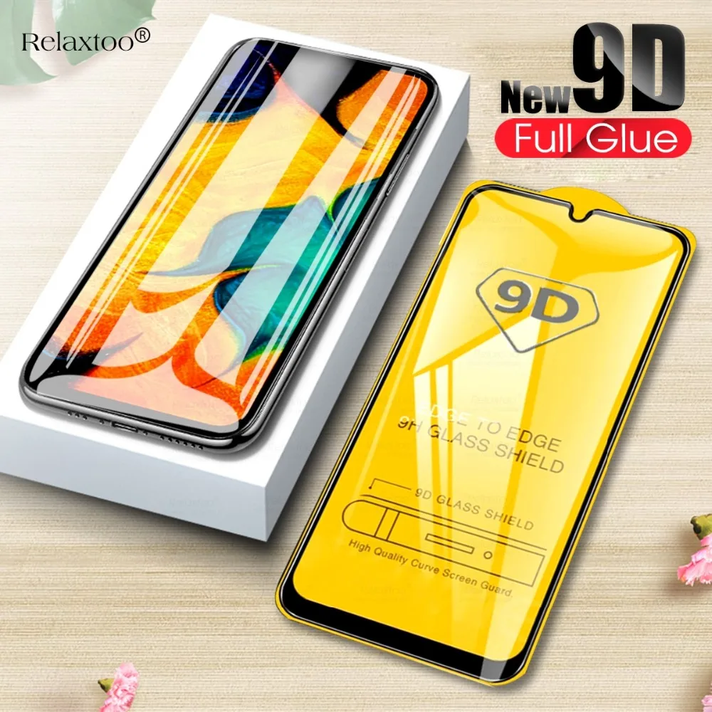 9d Защитная пленка для экрана из закаленного стекла Защитная пленка для samsung galaxy a20e a10 a20 a30 a40 a40s a50 a60 a70 a80 a90 m40 m30 m20 m10 защитное стекло