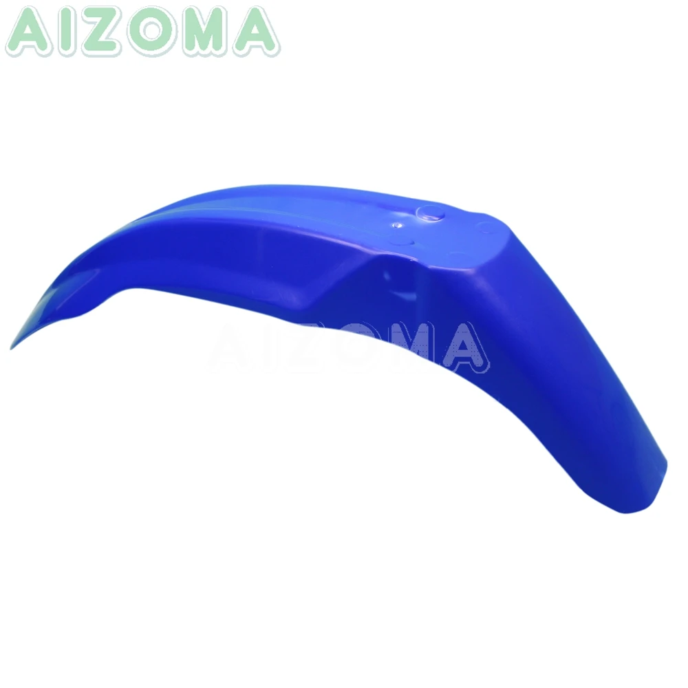 Синее переднее крыло для мотокросса, Гоночное крыло для Honda Kawasaki Yamaha WR YZ TTR WRF 125 250 450 426 500 Универсальный
