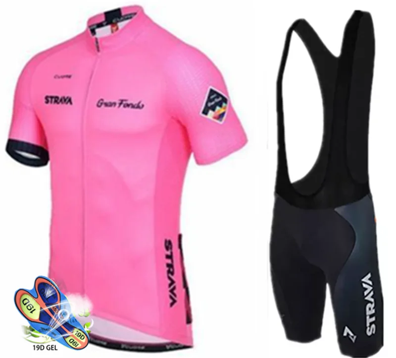 Short sleeve Set 10 STRAVA Велоспорт Джерси Набор мужская с коротким рукавом спортивная одежда для велоспорта открытый Mtb Ropa Ciclismo велосипед Велоспорт Комплект - Цвет: Short sleeve Set 10