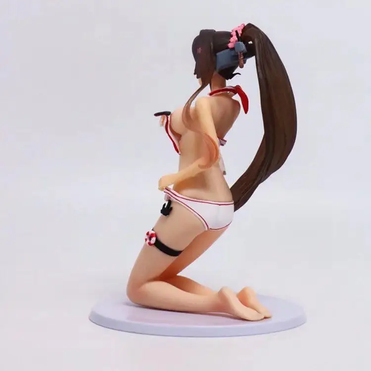 17 см Japaense Сексуальная Аниме Фигурка kantai Коллекция Yamato на коленях ver фигурка
