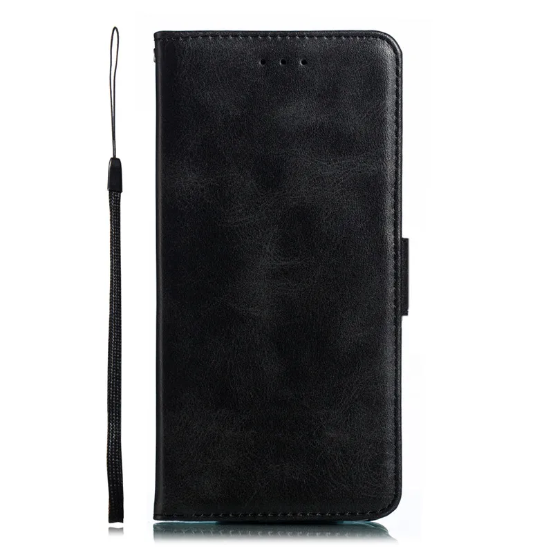 Кожаный чехол для Samsung Galaxy S10 S8 S9 Plus S7edge A6 A9 A7 J4 J6 2018 A30 A50 A70 M20 с откидной крышкой и