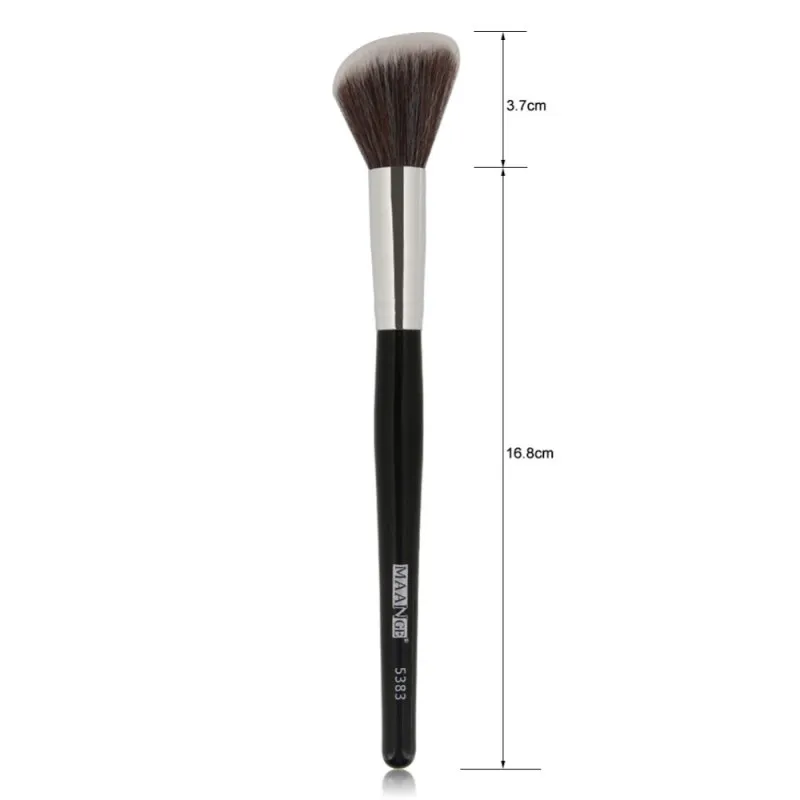 Soft Larg Angled Roud Blush Makeup Brush Face Cheek Contour Cosmetic Powder Foundation Oblique Angle Tip | Красота и здоровье