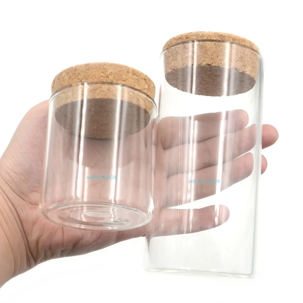 1 шт. 200 мл стеклянная бутылка для хранения пробки бутылки пустая емкость масла