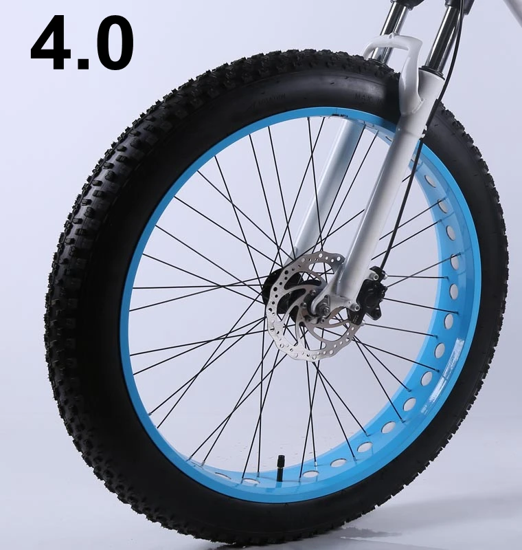 4.0 Size A BEWH26 26 дюймов колесо для велосипеда на толстых покрышках с внутренними и внешними шинами, без передней вилки - Цвет: 4.0 Size A BEWH26