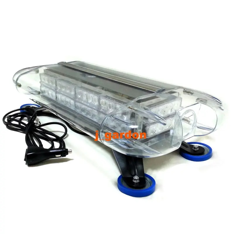 VSLED Mini Lightbar 12V-24V 580mm 80 LED Emergency LightBar Flashing Light Waterproof Magnet Warning Red | Автомобили и мотоциклы