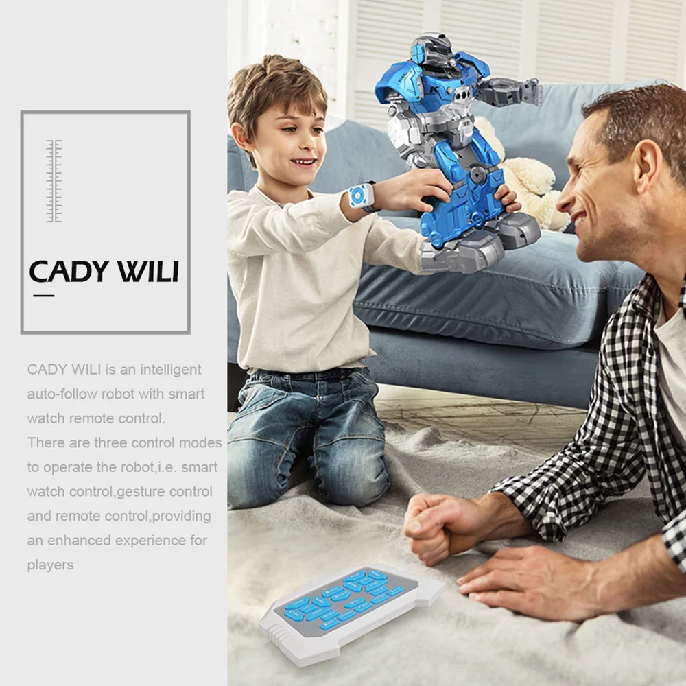 JJR/C JJRC R5 RC робот CADY WILI умные часы интеллектуальная Программирование образование музыкальные танцевальные роботы автоматический контроль жестов игрушки