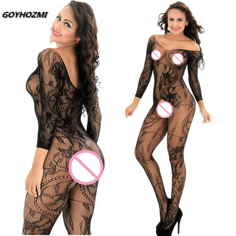 Женское нижнее белье популярный боди с глубоким V образным вырезом и открытой