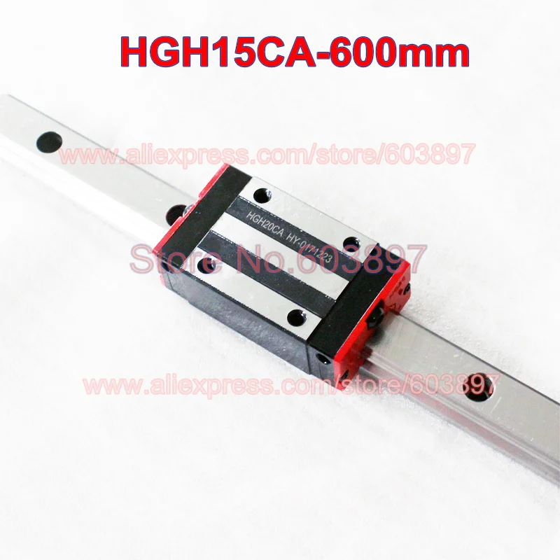 Линейная направляющая HGR15 600 мм 1 шт. детали с ЧПУ HGH15CA или HGW15CC HGH15|Линейные