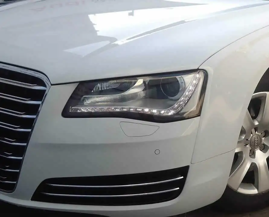 Для Audi A8 D5 2011 2012 2013 крышка фары абажур фары прозрачный абажур фары крышка объектива