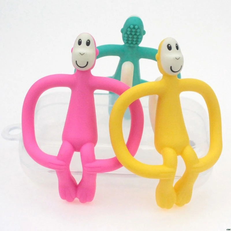 Мягкий силиконовый чехол с рисунками из мультфильмов принтом обезьяна для детей