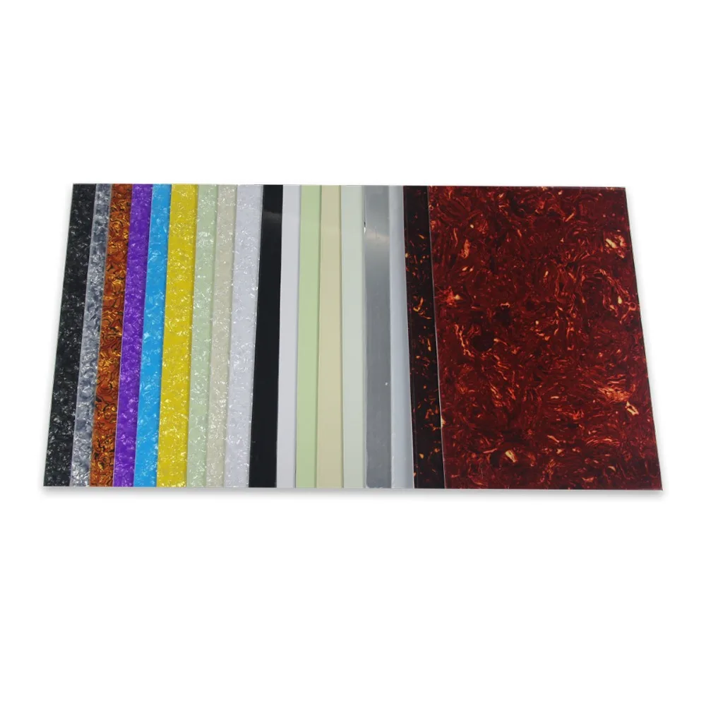 Новая Гитара Pickguard пустой материал лист царапин пластина 430x290x2 3 мм для гитарных