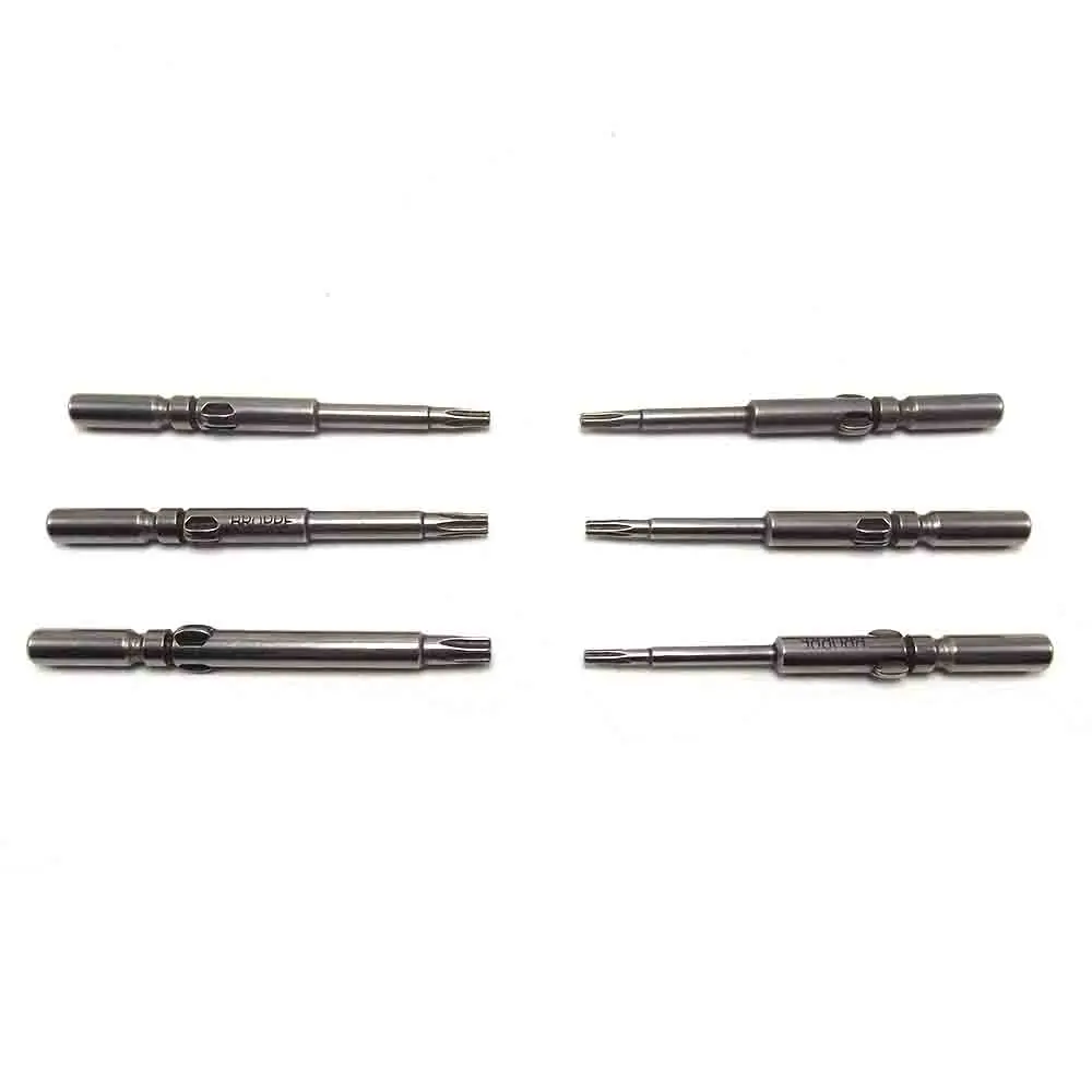 

HOEN 6pcs/lots Magnetic Screwdriver Bits Set For DC Powered Electric Screwdrive Alloy Steel