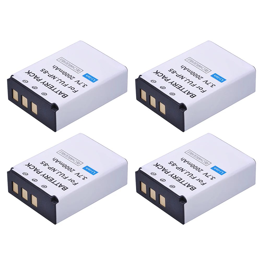 4 шт. аккумуляторная батарея 2000 мАч|Цифровые аккумуляторы| |