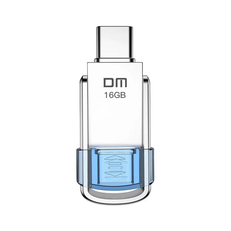DM PD119 USB флеш накопитель 32 Гб OTG металлический 3 0 64 type C Высокоскоростной компактный