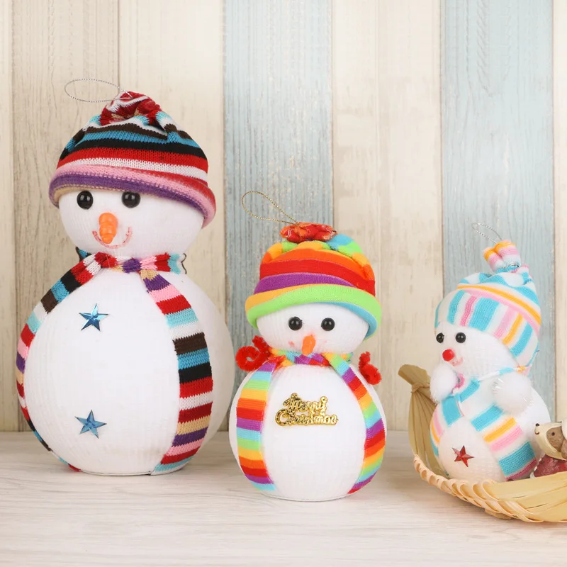 Рождественские украшения праздничные товары Новогодние Куклы снеговик куклы
