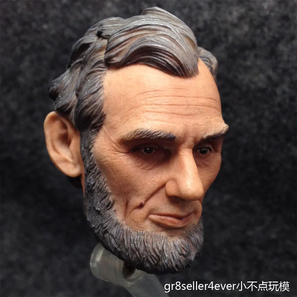 Игрушка 1/6 scale Head Sculpt Авраам Линкольн 16 президент США|head sculpt|1/6 scale1/6 head sculpt |
