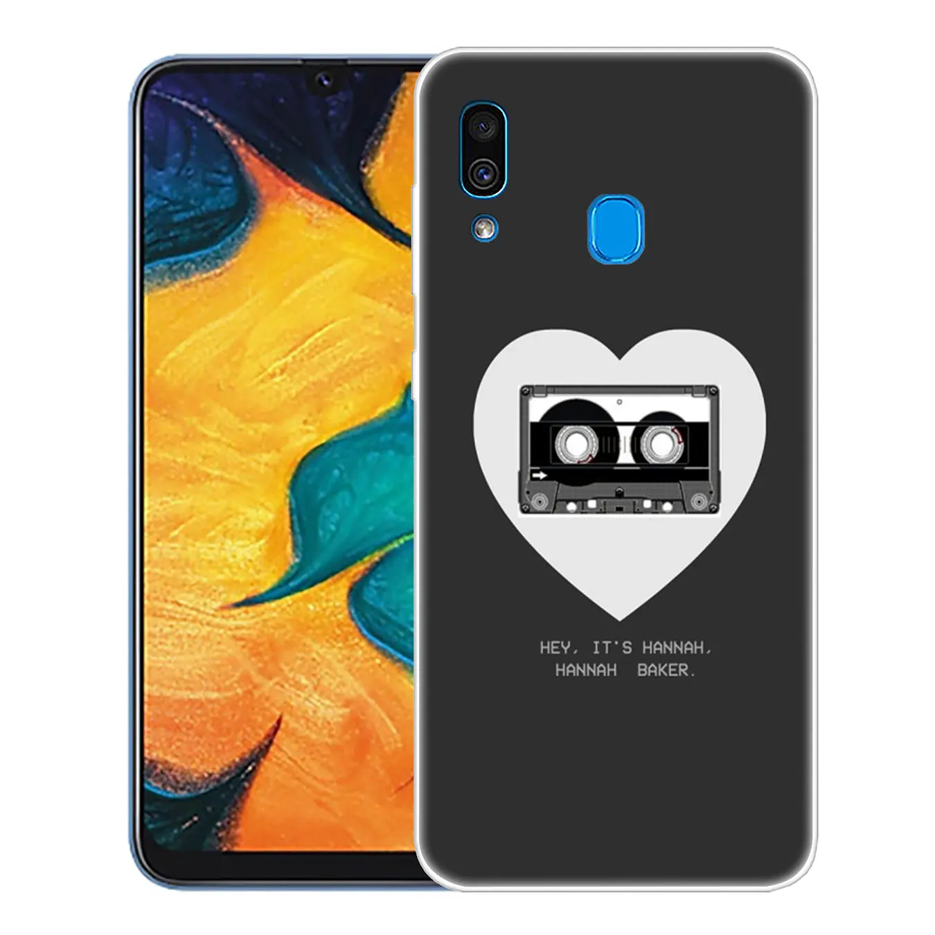 Lavaza 13 причин почему netflix жесткий чехол для телефона Samsung Galaxy A70 A60 A50 A40 A30 A20 A10 M10 M20 M30