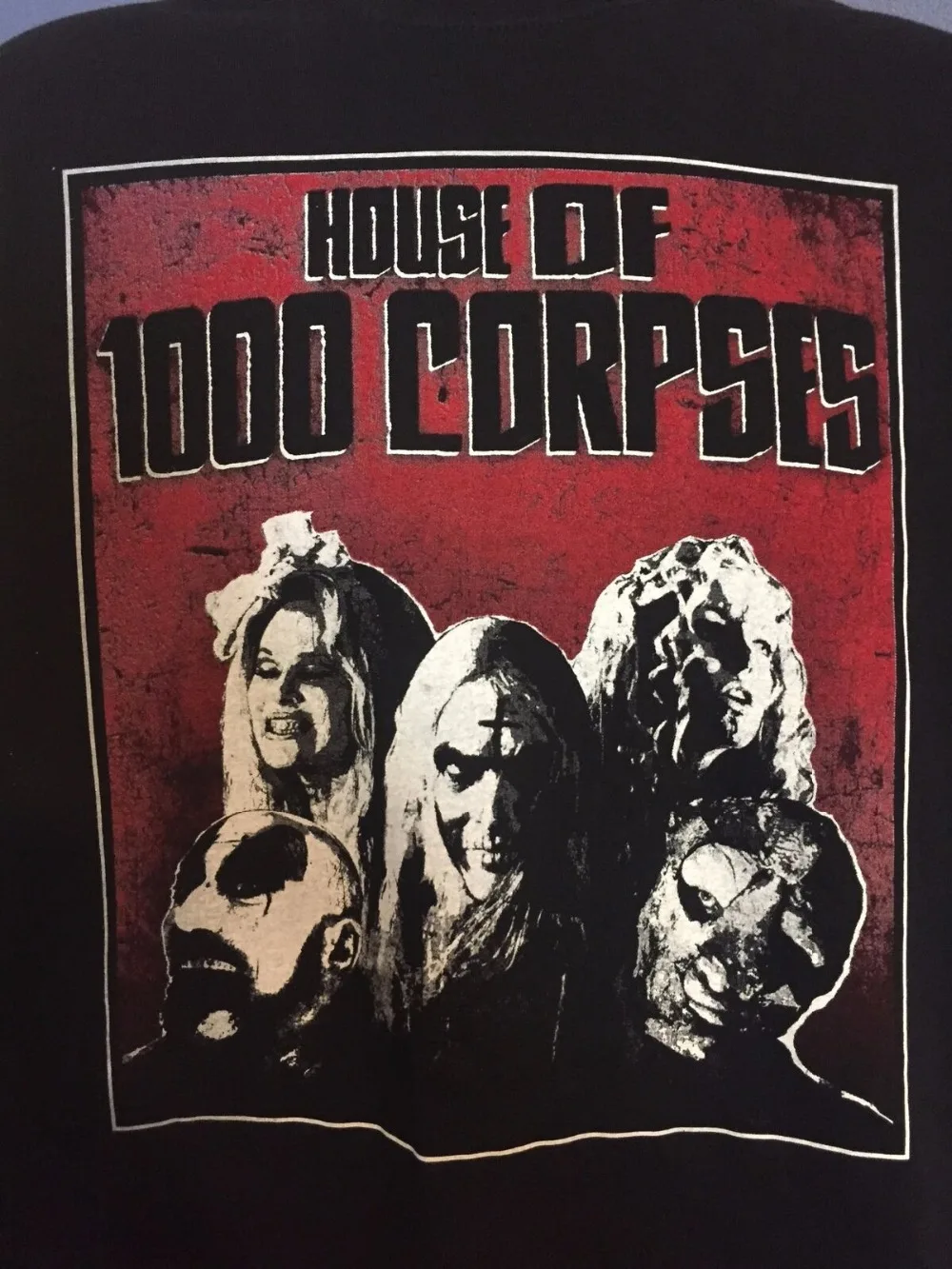 Футболка с принтом House of 1000 Corpses Rob Zombie Sheri Moon Capt Spaulding летняя футболка в уличном
