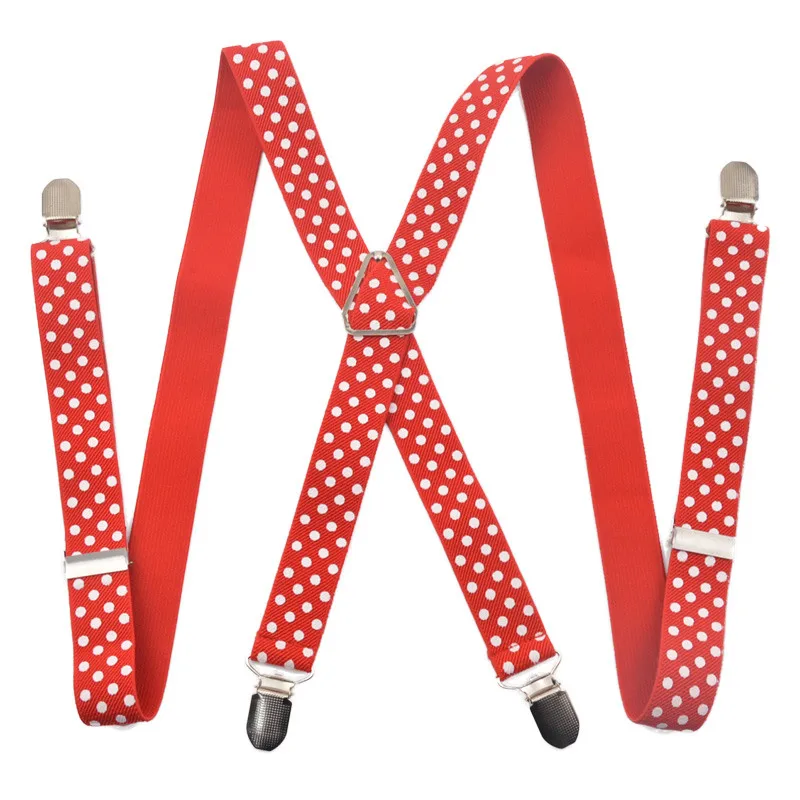 Подтяжки с 4 зажимами для мужчин и женщин регулируемые эластичные подтяжки 2 5 см 10