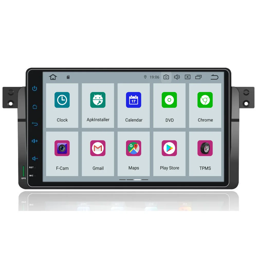 COIKA 9 &quotAndroid 0 Система Автомобильный DVD плеер для BMW 3 серии E46 MG ZT Rover 75 GPS Navi Touch