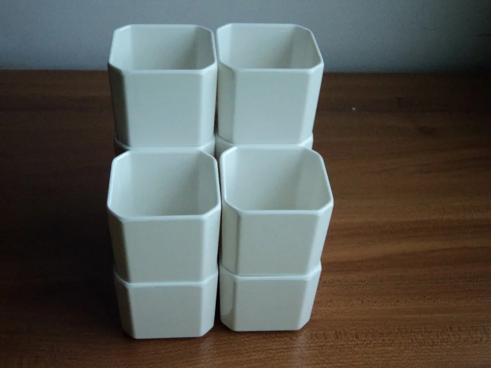 Посуда из искусственного фарфора 2 6 дюйма квадратная чашка западный ресторан