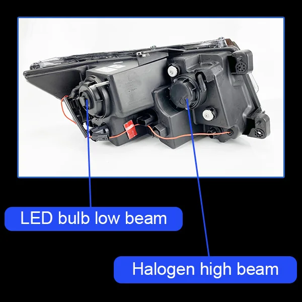 AKD автомобильный Стайлинг для Ford Edge фары 2012- Edge светодиодный фонарь DRL HID фара Angel Eye биксеноновые фары аксессуары - Цвет: Headlight LED