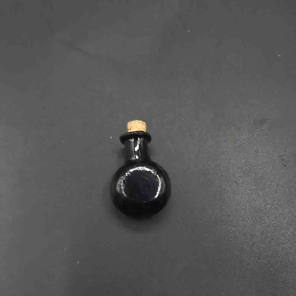 Смешанный цвет Мини плоская форма DIY Стекло желаний плавающая бутылка с пробкой пробка стекло сообщение флакон баночки контейнер Свадебный декор 20шт