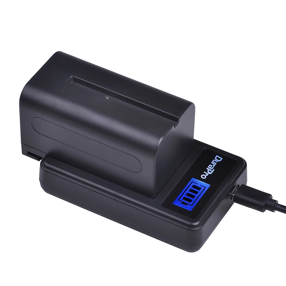1 шт. ЖК-дисплей USB Зарядное устройство Универсальный для sony NP-F970 NP-F960 NP-F750 NP-F770 NP-FM50 NP FM500H F550 F570 F750 F770 QM71D QM91D Батарея