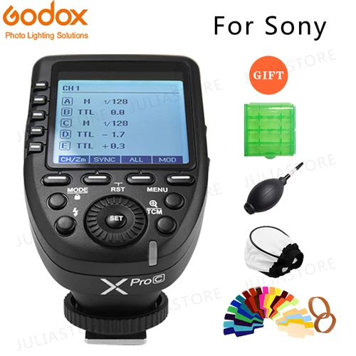 Xpro-S for Sony Godox Xpro-S E-TTL II 2,4G X система беспроводного управления дистанционным триггером с X1R-S приемником для sony Flash - Цвет: Xpro-S for Sony