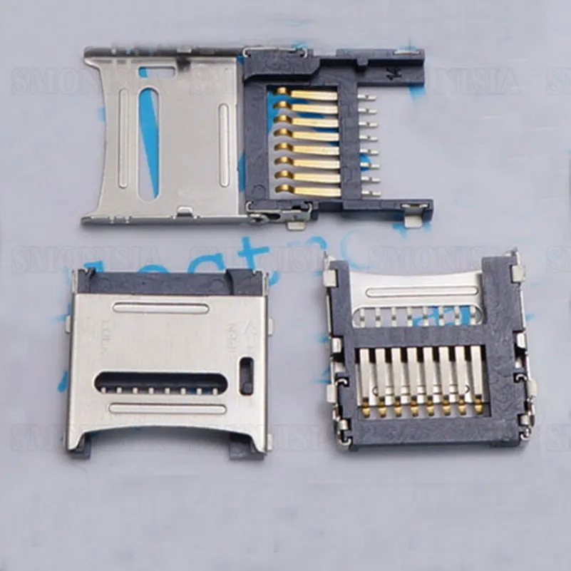 Micro SD карты TF раскладушка держатель памяти Разъем |