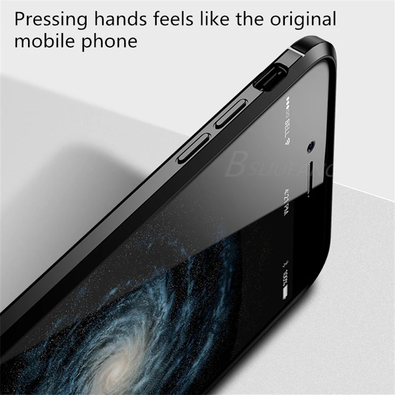 BSLIUFANG роскошный противоударный матовый чехол для iPhone 6 7 8 Plus 6s TPU кожаный мягкий чехол для телефона iPhone X XR XS Max чехол