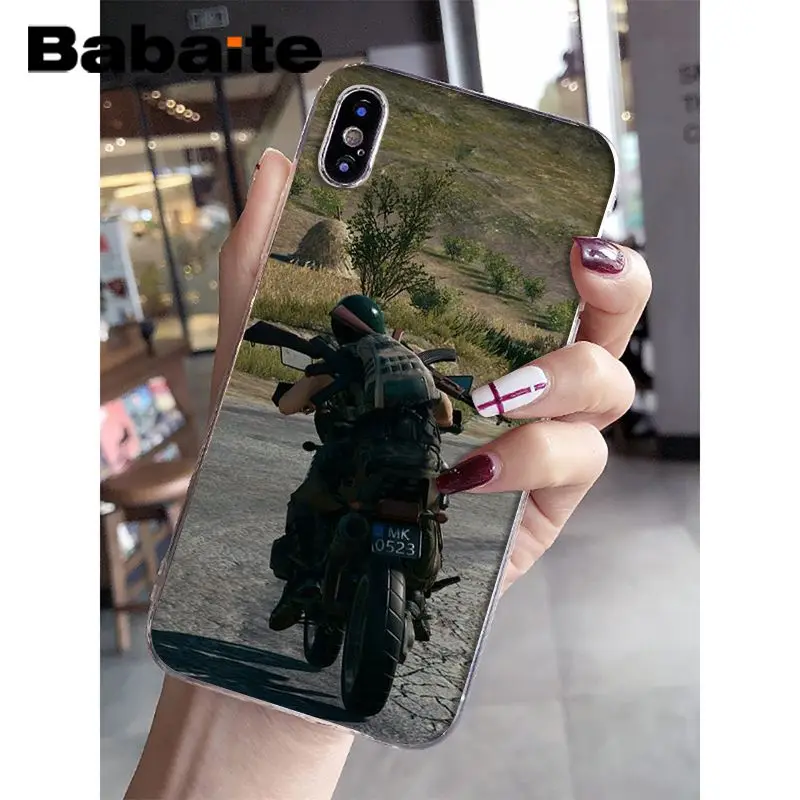A15 Babaite PLAYERUNKNOWN S BATTLEGROUNDS PUBG ТПУ силиконовый чехол для телефона чехол для iPhone X XS MAX 6 6s 7 7plus 8 8Plus 5 5S SE XR - Цвет: A15
