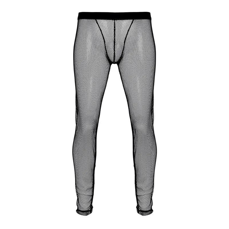 FEESHOW плюс размеры нижнее бельё для девочек мужчин's леггинсы мягкие ажурные See