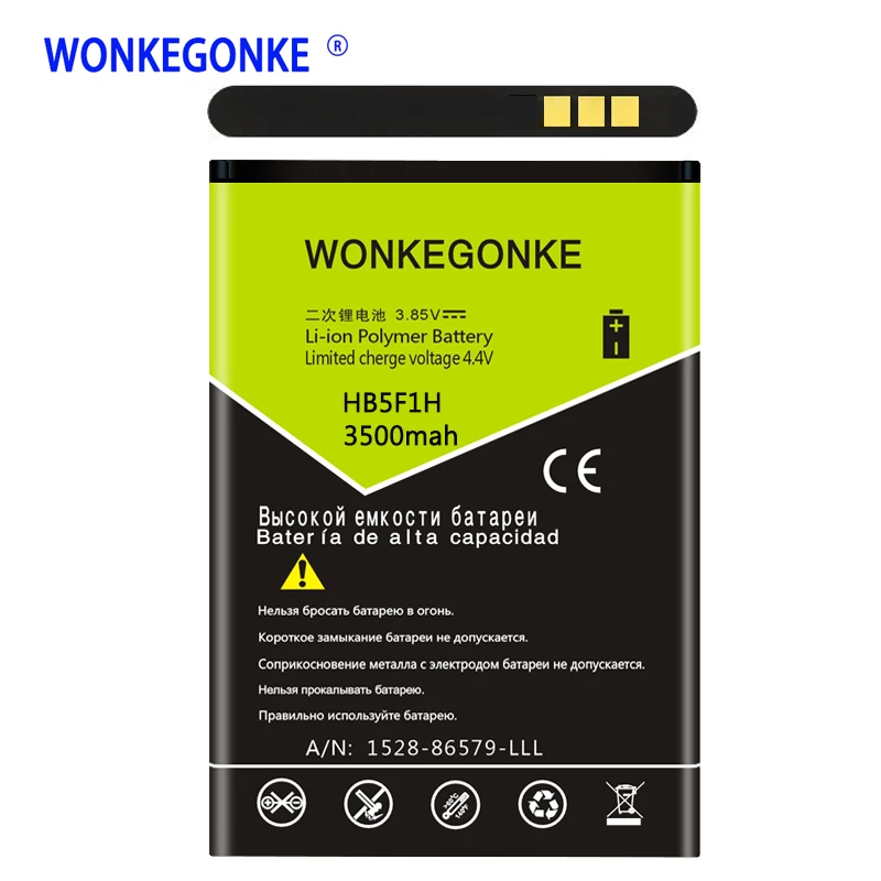 Аккумулятор WONKEGONKE HB5F1H для Huawei Honor U8860 M886 C8860E E8660 M920 | Мобильные телефоны и