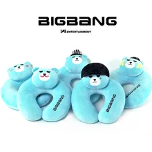 [MYKPOP]BIGBANG GD YG медведи плюшевая U образная подушка для шеи игрушка
