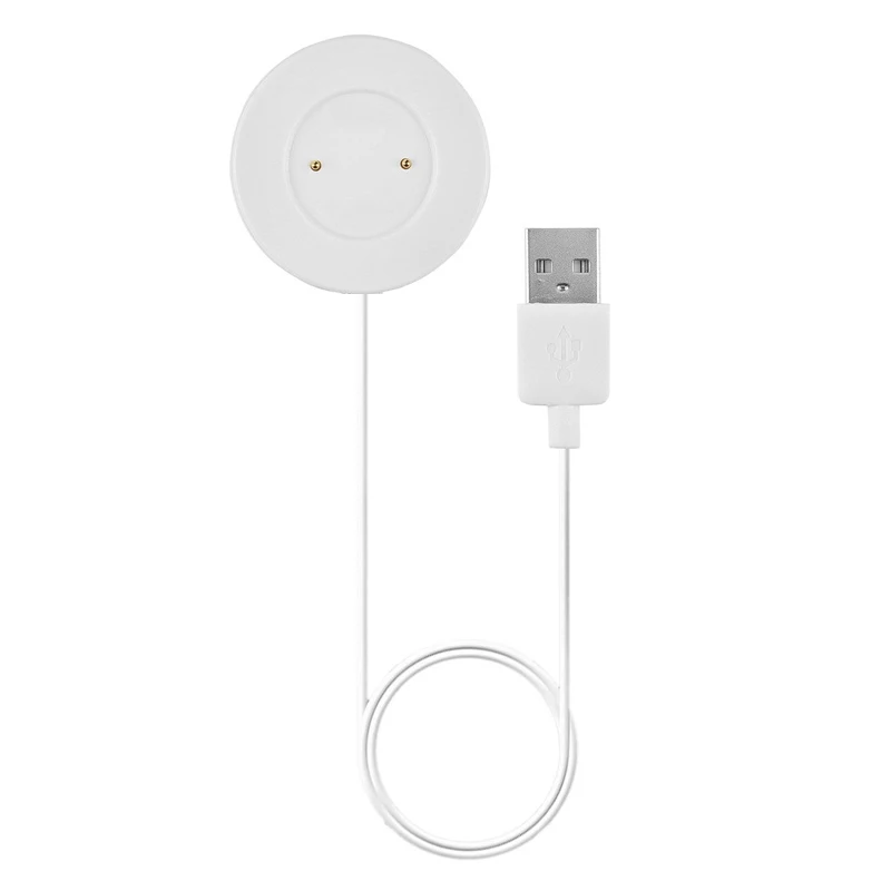 White Новая магнитная usb-зарядная подставка для huawei Watch Gt для Honor Watch Magic& Dream, Смарт-часы, зарядное устройство, беспроводная зарядная док-станция - Тип штекера: White