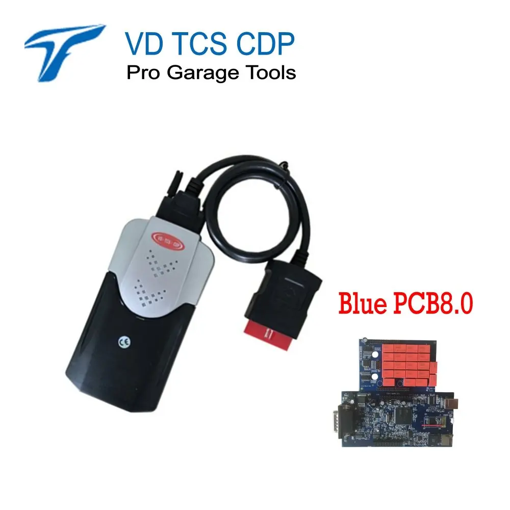 Best цена синий PCB8.0 для VD TCS CDP pro plus 2016 00/15R3 Keygen многоязычная авто obd2 Диагностический