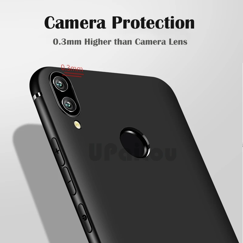 UPaitou для huawei Honor 8X наслаждаться Max 7X 7C 6X 5X GR5 Матовый ТПУ чехол из мягкого силикона с