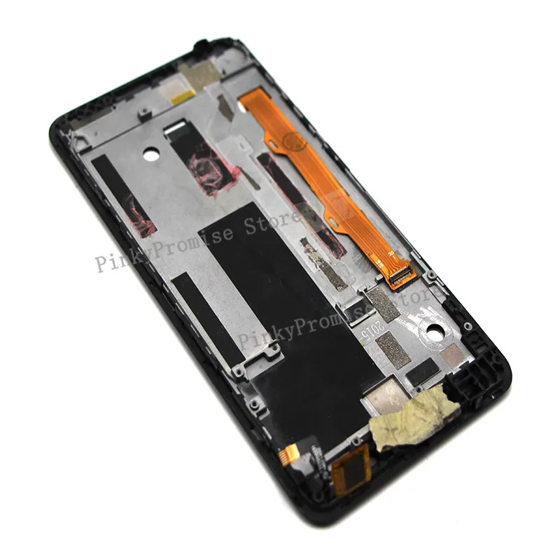 ЖК дисплей 5 0 дюйма для LENOVO A5000 сенсорный экран с рамкой сменный Lenovo A 5000 черный