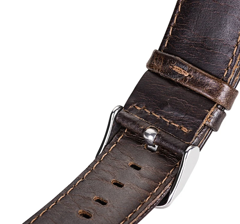 Ремешок URVOI для Samsung Galaxy Gear S3 R760 R770 Ретро ремешок из натуральной кожи с застежкой