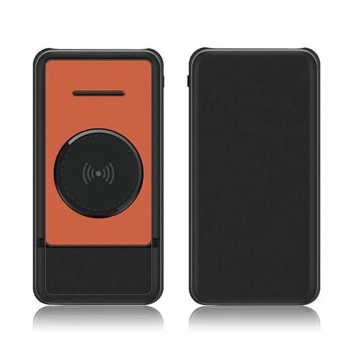 20000 мАч беспроводной Быстрый зарядный внешний аккумулятор для Xiaomi iPhone X держатель