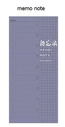 3 Цвет Mimn ежедневный Еженедельный план/для списка memo pad Канцелярские товары офисное сообщение бумага Блокнот дневник планировщик аксессуар - Цвет: 3