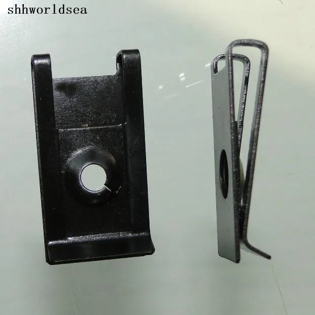 Металлический зажим для автомобиля черный металлический с оцинкованным