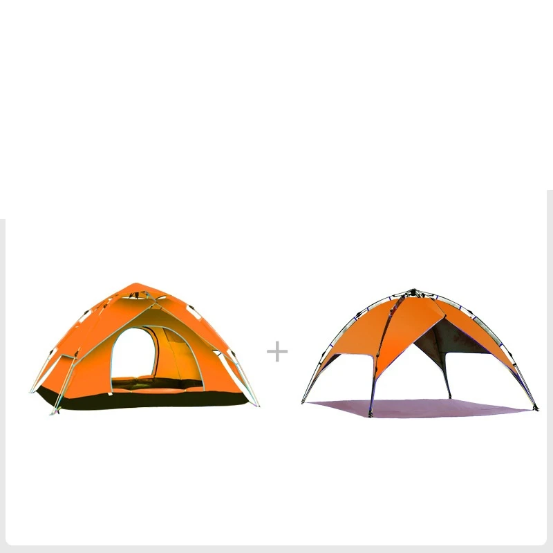 Многофункциональная двухслойная водонепроницаемая палатка для кемпинга