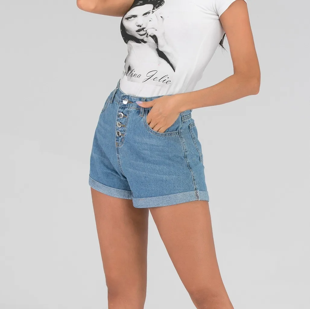 Свободные Страусиные женские синие облегающие джинсы со средней посадкой